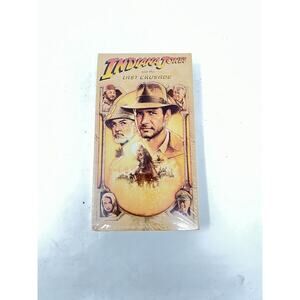 New Sealed Indiana Jones and the Last Crusade (VHS, 1989)